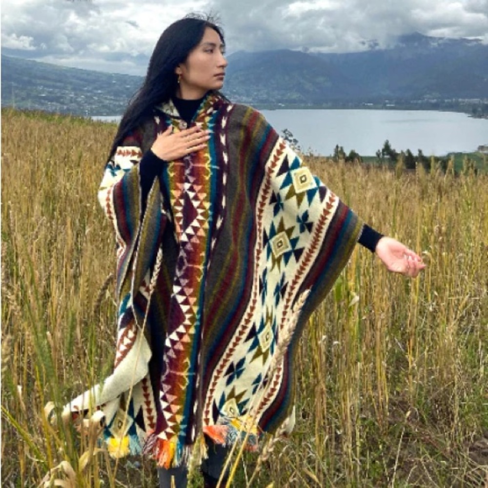 Handmade Alpaca Poncho
